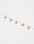 Collares Cortos Frutas Collar Con Perlas "cherry" - Dorado