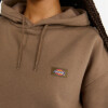 Buzo Dickies Oakport Cropped Hoodie Marrón