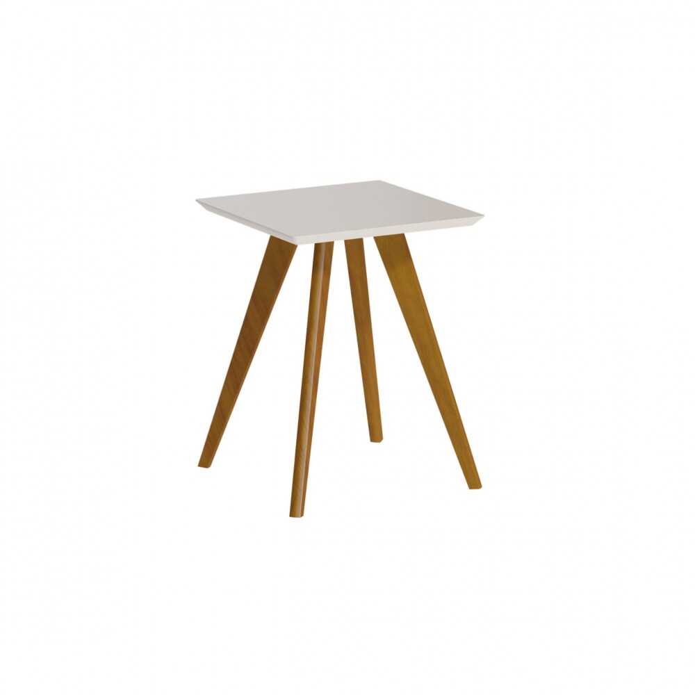 Mesa Lateral Classic - Línea Manhattan Blanco
