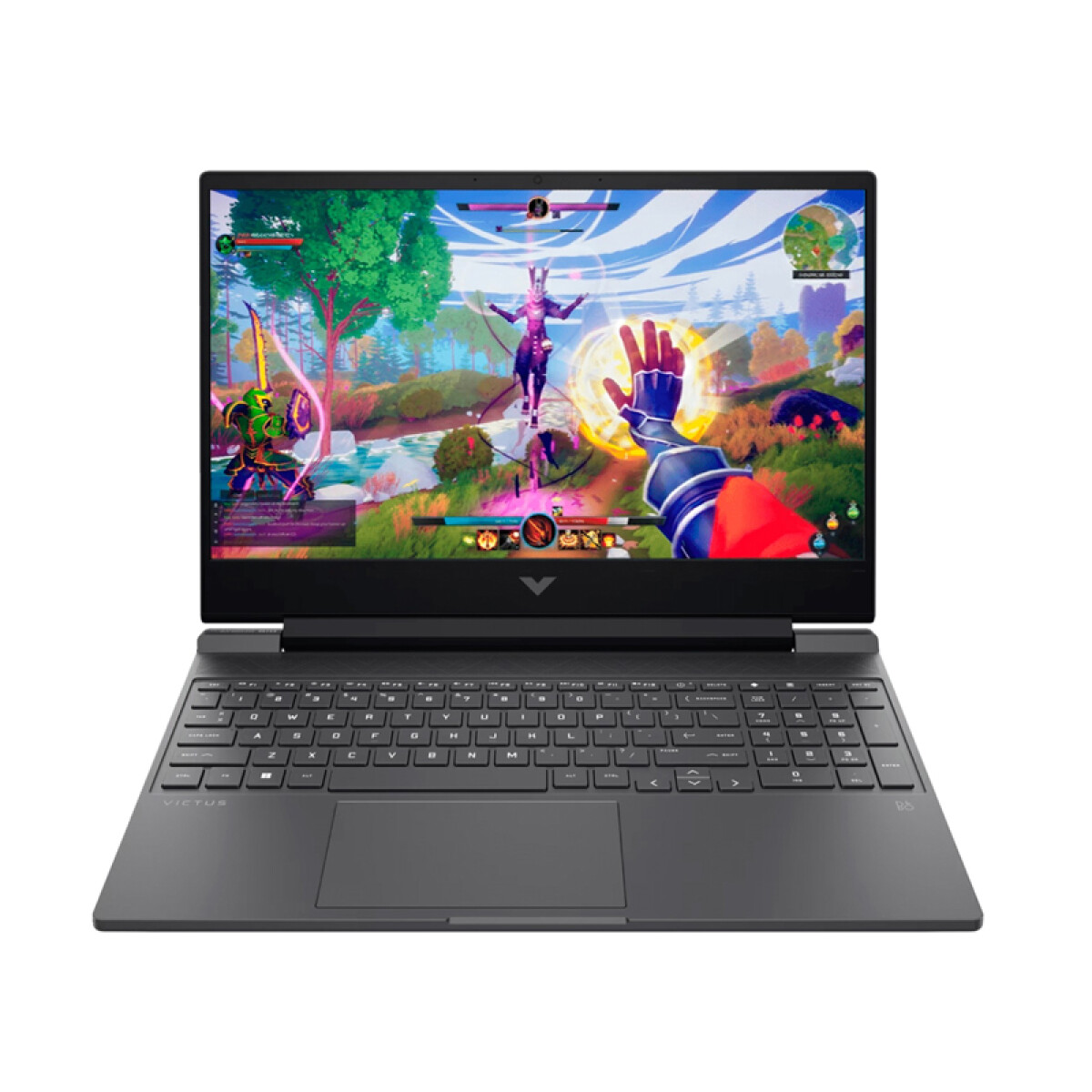 Notebook Hp Victus 15-fa2082wm. Intel i5-13ªGEN. RAM 16GB DDR5. D Sólido 512GB. Pantalla 15,6" FHD 144Hz. Geforce RTX 4050 6GB 