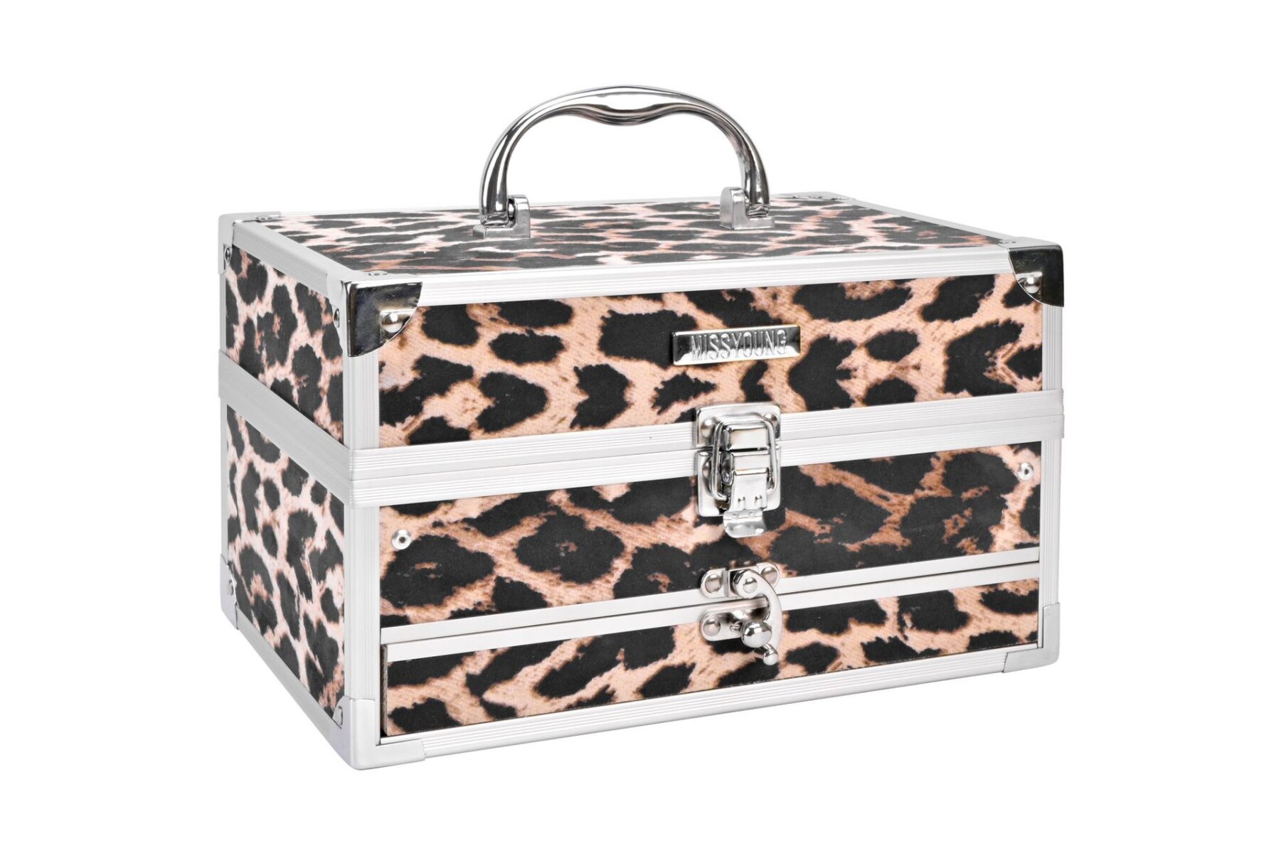 Petaca Maleta De Maquillaje Missyoung 127 Pzas - Animal Print 