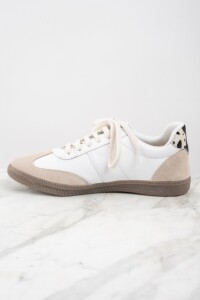Zapatilla Cuero Nácar
