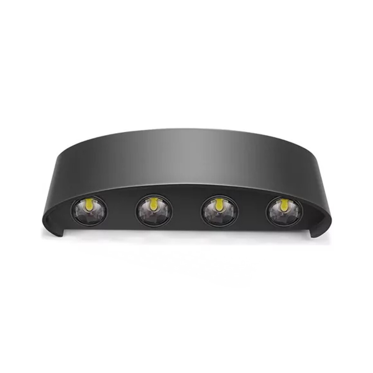 Foco luz led de pared - NEGRO 