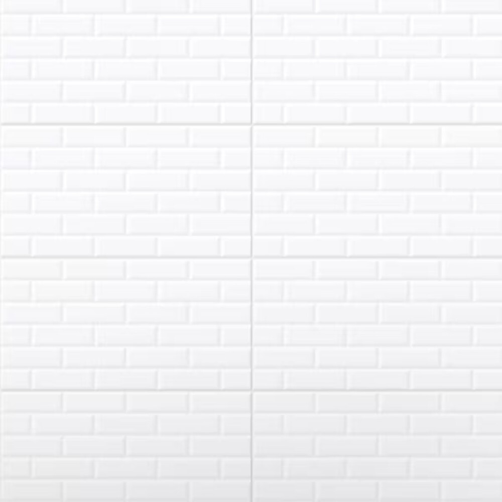 Cerámica Ladrillo blanco 32x62 cm Brillo Cerámica Ladrillo Blanco 32x62 Cm Brillo