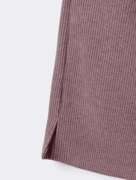 PANTALÓN INFANTIL ACANALADO ROSADO