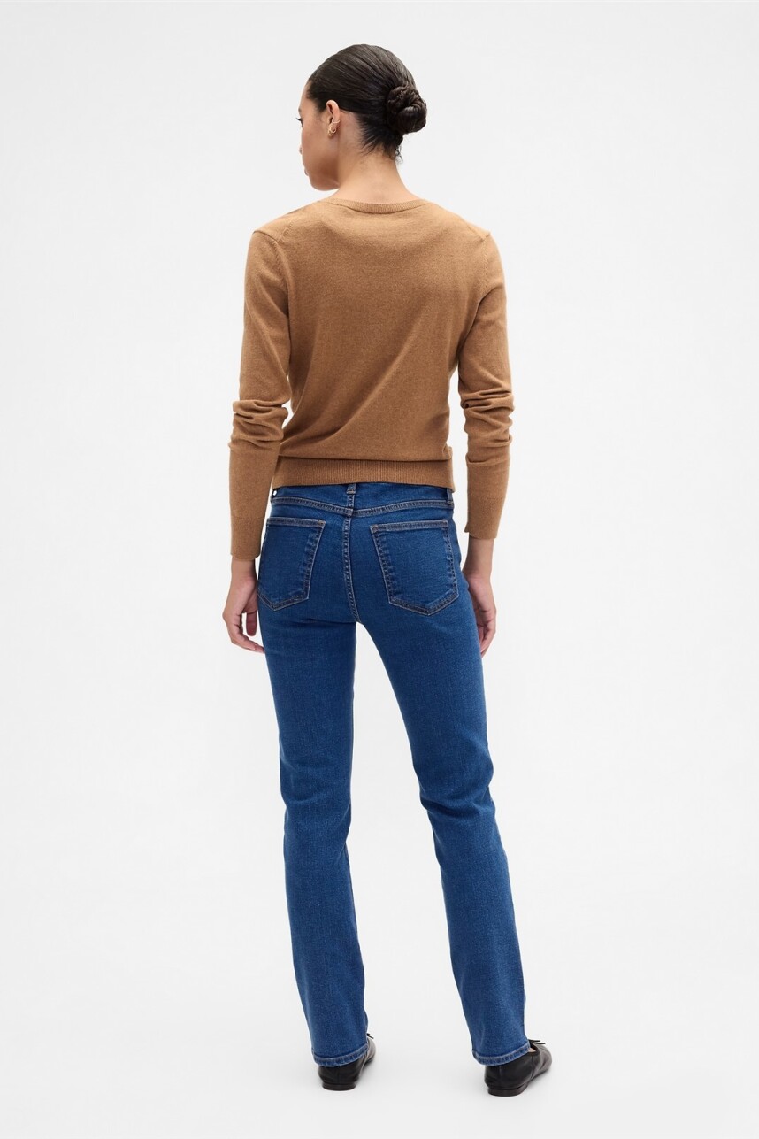 Jean Classic Straight Mujer Medium Wash