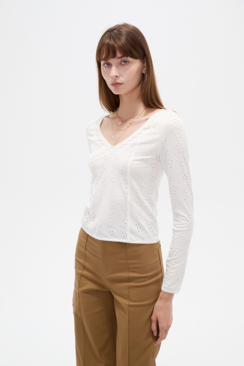 Remera Polenia Marfil / Off White