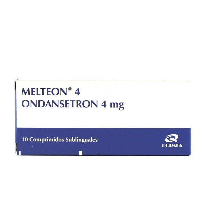 MELTEON 4 MG. SUBLINGUAL CJ X 10 COMP. única