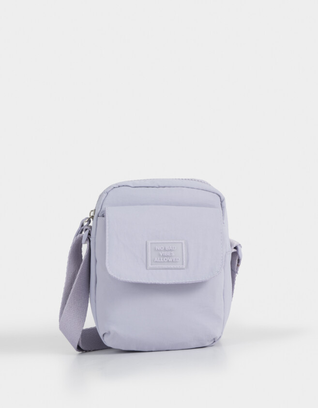 Bandoleras Special Price Clasico Bandolera Deportiva Con Tag - Violeta Lila