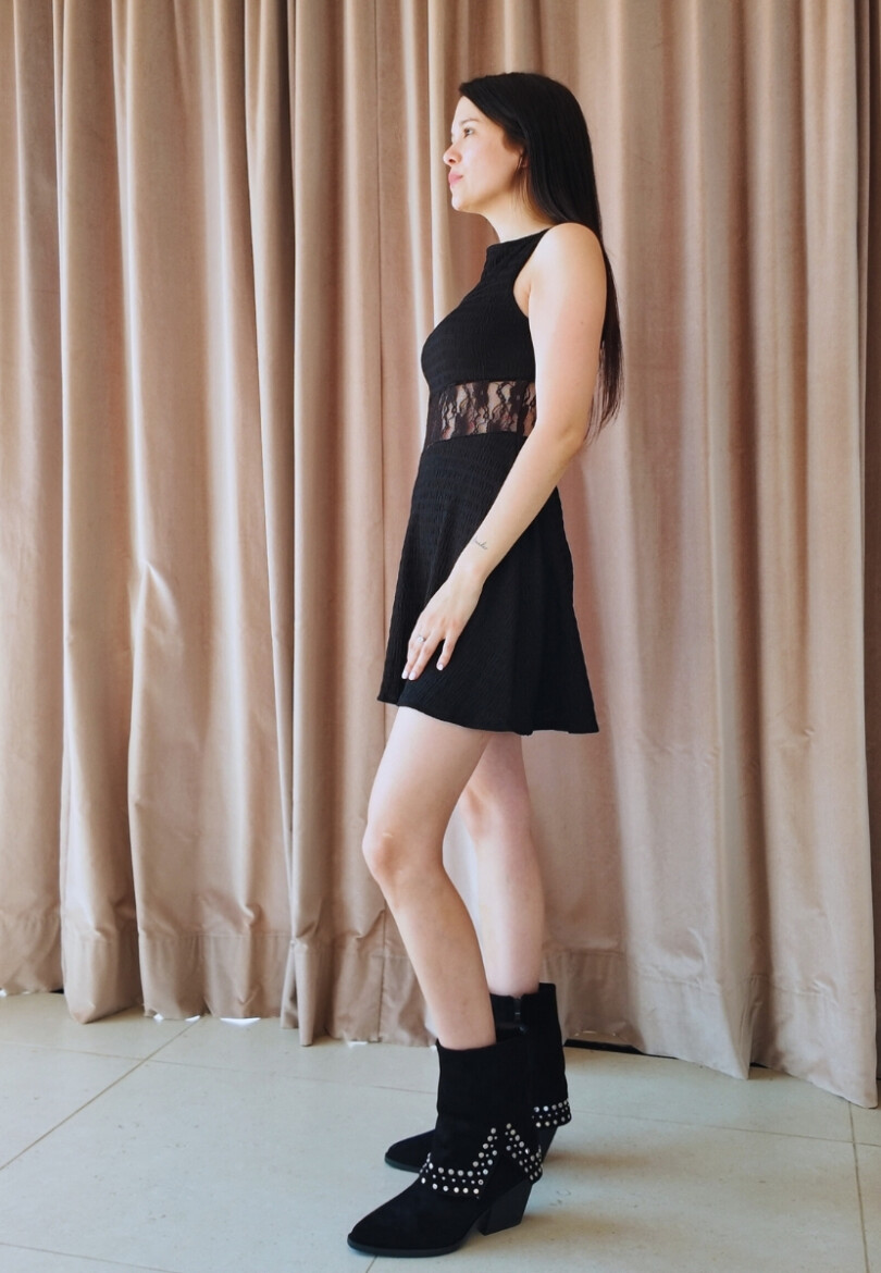 Vestido Lau Negro