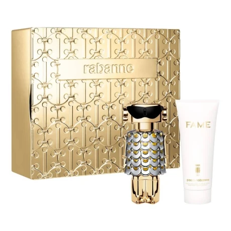 Cofre Perfume Paco Rabanne Fame EDP 80ml + Body Lotion 100ml Cofre Perfume Paco Rabanne Fame EDP 80ml + Body Lotion 100ml