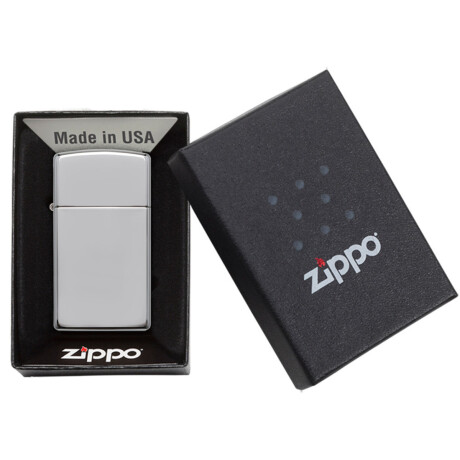Encendedor Slim ZIPPO 1610 Plata 0