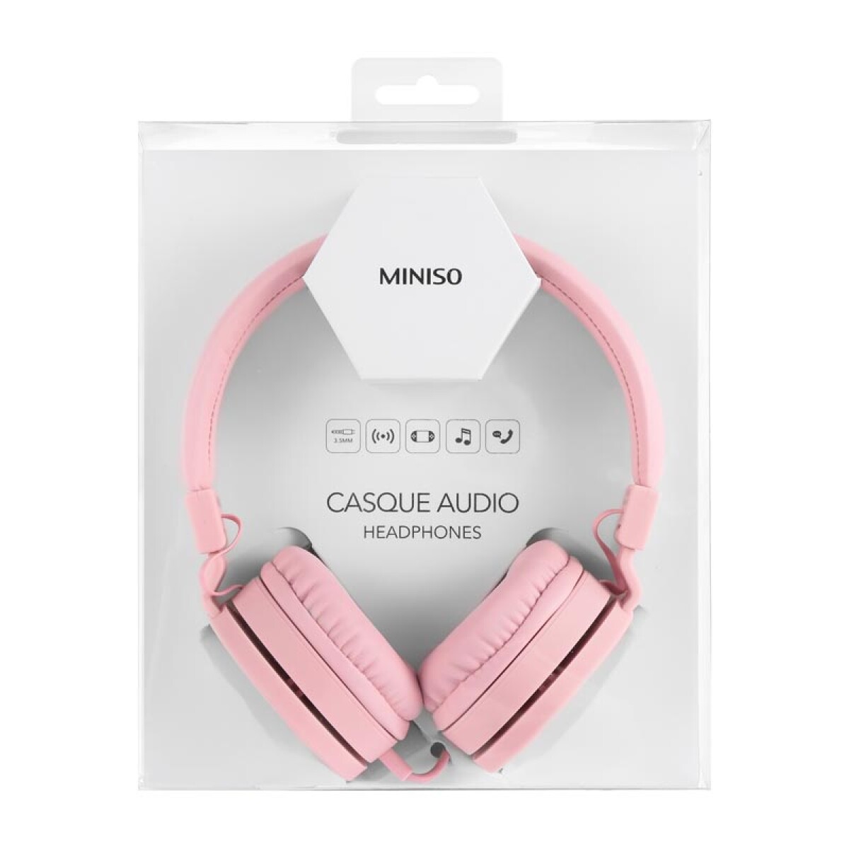 Auriculares headphones - Rosa 