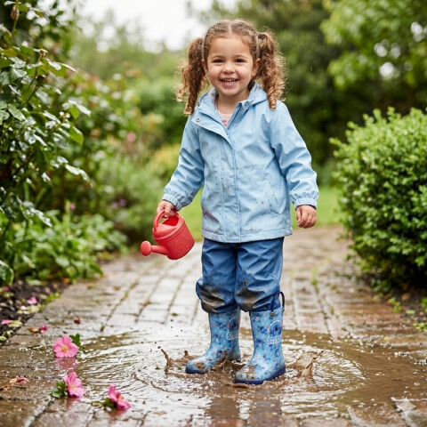 Botas de Lluvia Infantiles Stitch Talle 24 al 30 U