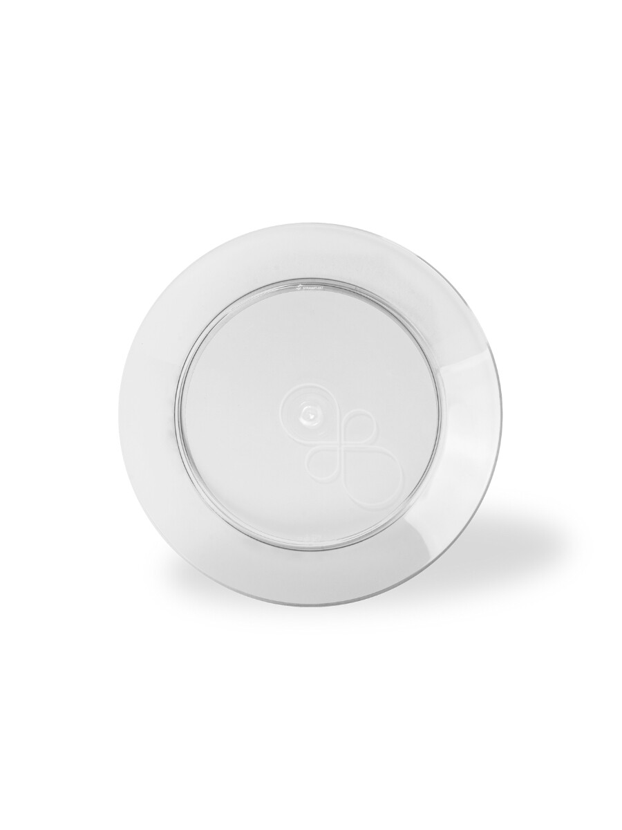 PLATOS REDONDOS 21cm - cristal 