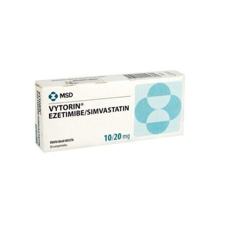Vytorin 10/20mg 28 Comprimidos Vytorin 10/20mg 28 Comprimidos