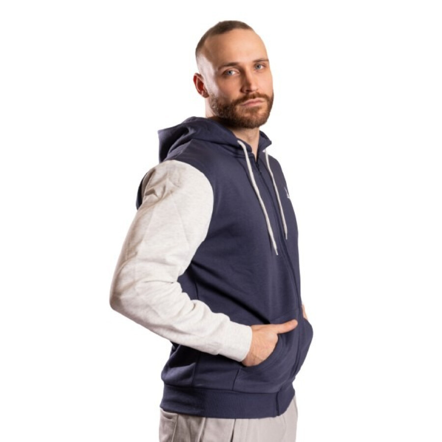 LENERGY JACKET FELPA NAVY/GREY