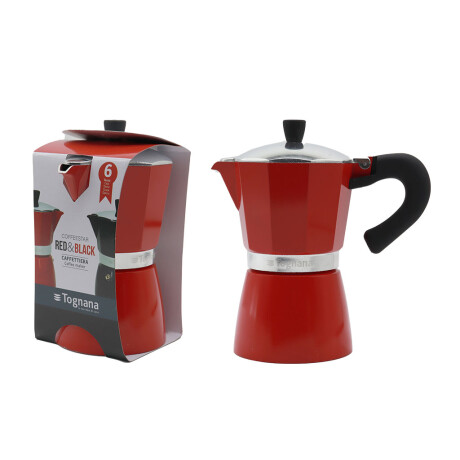 Cafetera Tognana V4430064746 6 Tazas Coffee Star Red 001