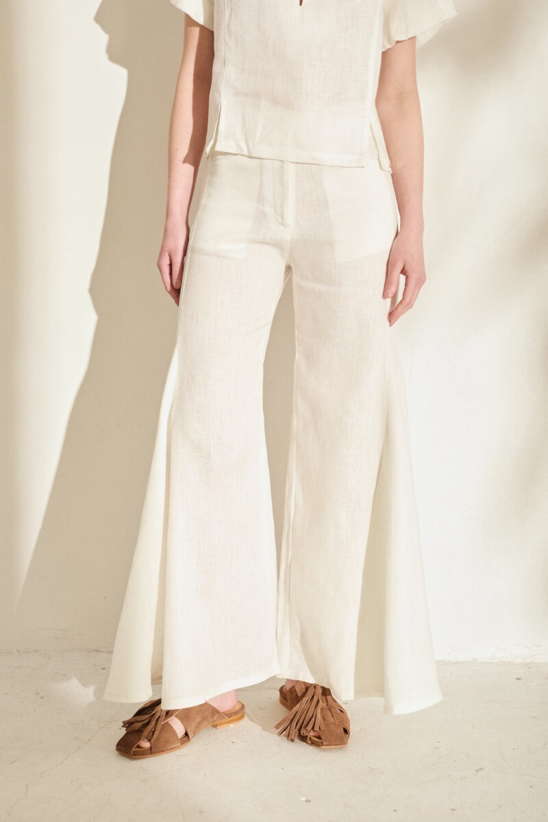 PRE VENTA PANTALON OLEAJE Manteca