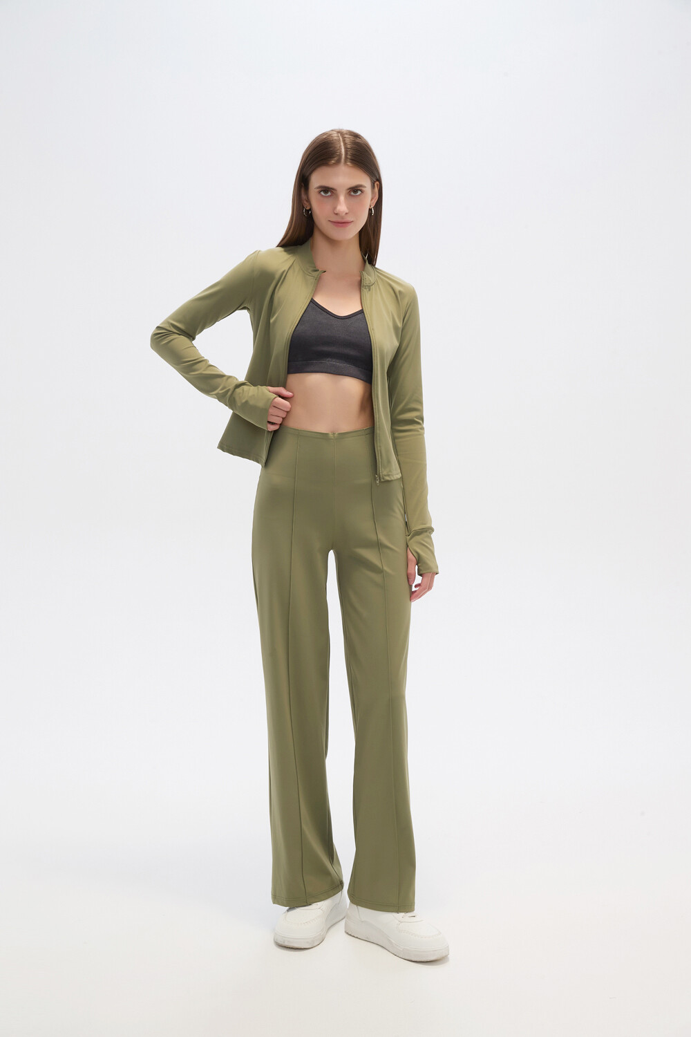 Campera Clani Verde Oliva