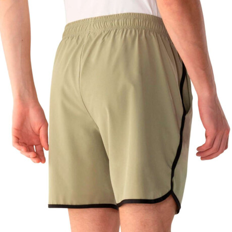 Fila Curve 7'' Short Training Para Hombre Verde-Negro