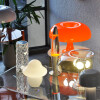 Lampara de mesa retro Mushroom naranja