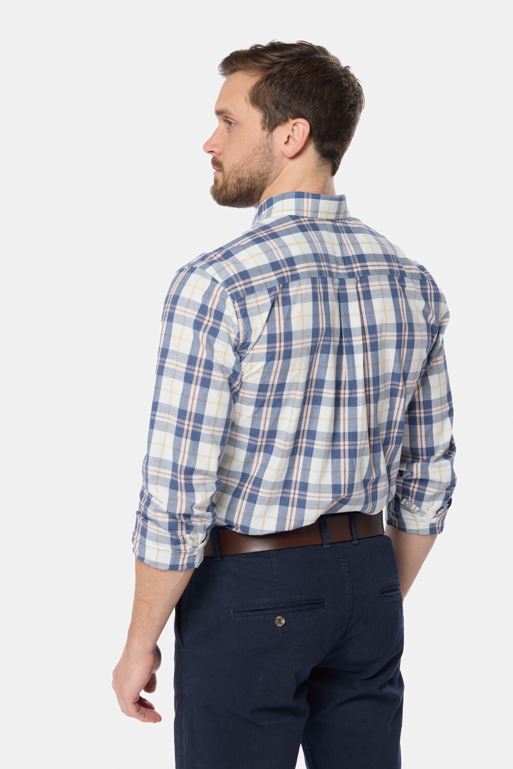 CAMISA A CUADROS Rosado
