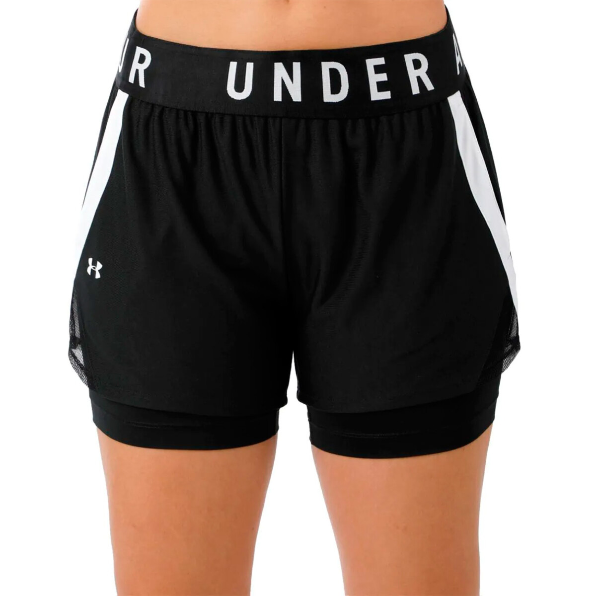 Under Armour Play Up 2-in-1 Short Black - Negro 
