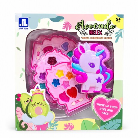 Set de Maquillaje Infantil 3 Pisos UNICORNIO