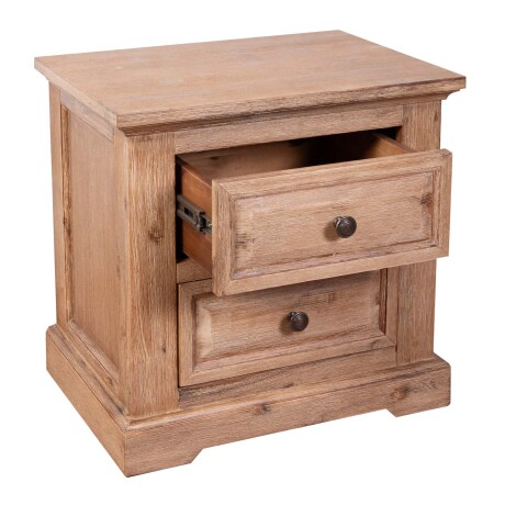 MESA DE LUZ MADERA-ACACIA NATURAL-BEIGE WESPORT