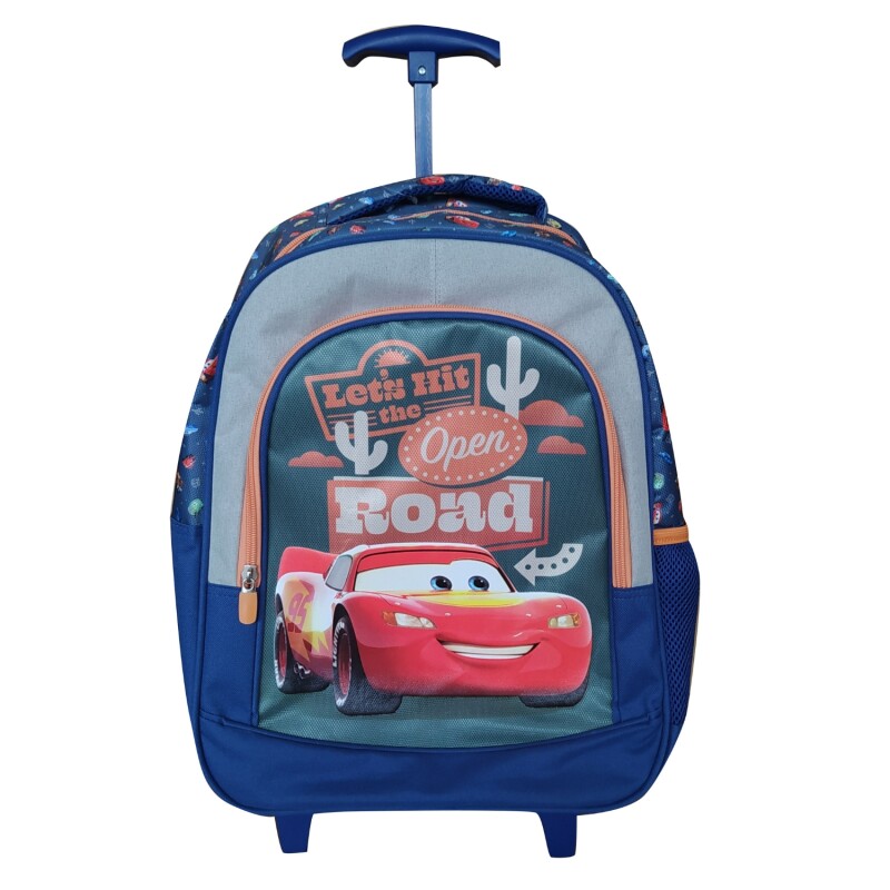 Mochila Disney Con Carro 40x30x14 Cm Cars Para Niños Uso Escolar Cómoda Y Práctica Mochila Disney Con Carro 40x30x14 Cm Cars Para Niños Uso Escolar Cómoda Y Práctica