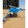 Toldo Gazebo Playero Liviano con Bolso y Protección UPF50+ Arye 427 Toldo Gazebo Playero Liviano con Bolso y Protección UPF50+ Arye 427