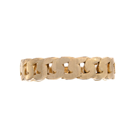 Anillo de oro 9 ktes, CADENA. Anillo de oro 9 ktes, CADENA.