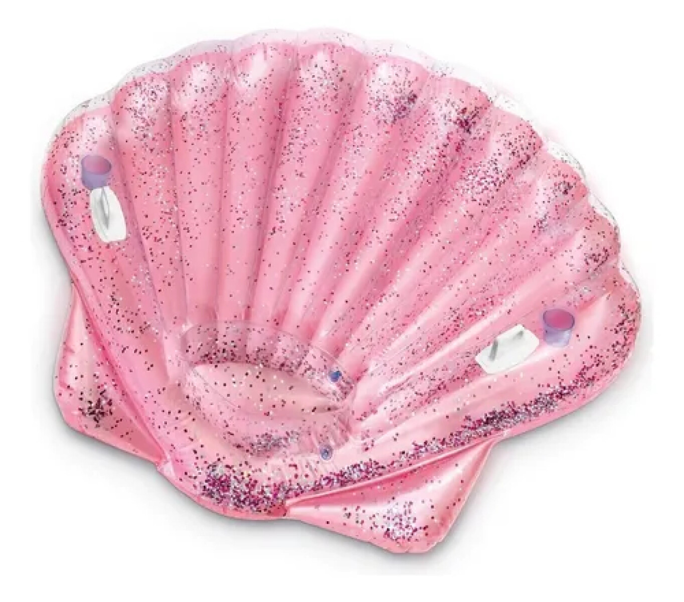 INTEX ESTERA FLOTANTE GLITTER CONCHA MARINA 178 X 165 X 24 CMS 
