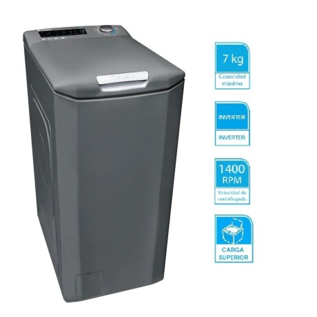 Lavarropa Carga Superior Candy 7 KG Inverter 001