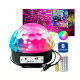 Bola De Luces Multicolores Bluetooth + Pendrive + Control Bola De Luces Multicolores Bluetooth + Pendrive + Control