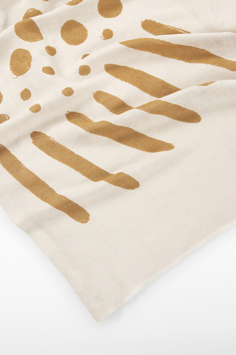 CHAL ESTAMPADO Natural