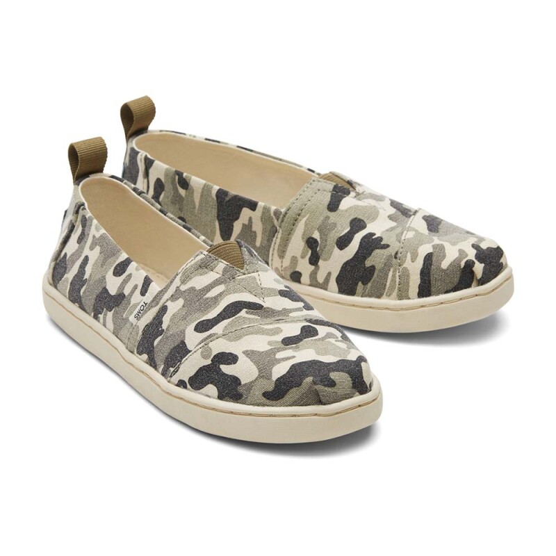Youth Alpargata Dirty Camo - Niños Olive