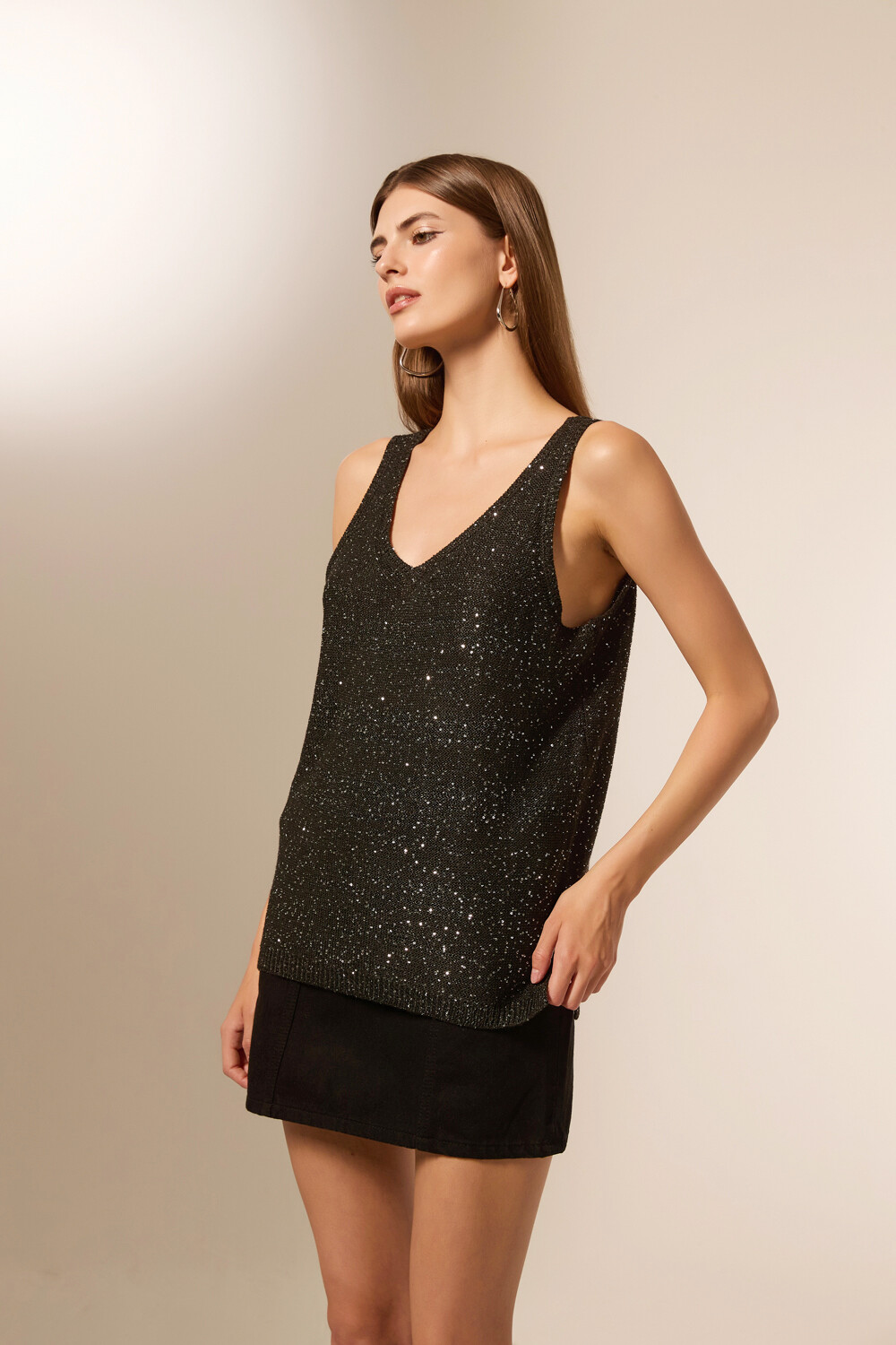 Musculosa Pascir Negro