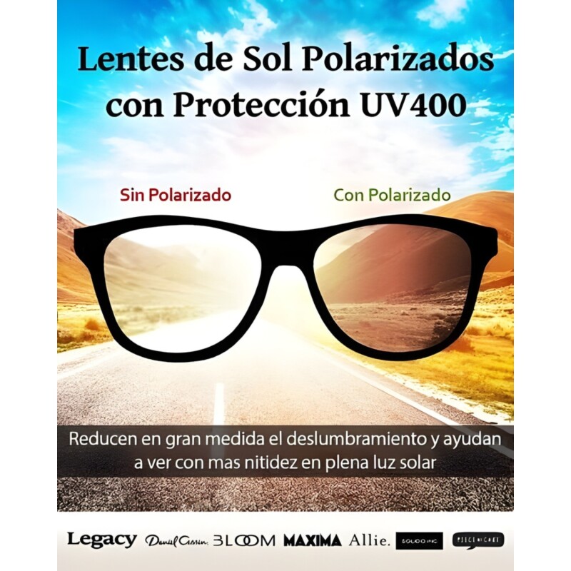 Lentes de Sol Legacy con Polarizado y Protección UV C4