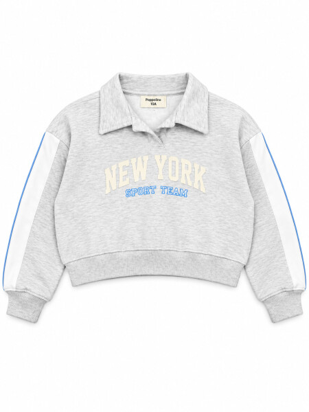 BUZO NORAR GRIS MELANGE C