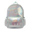 Mochila Footy Love Plateado - Gris
