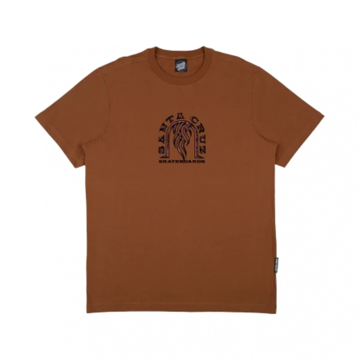 Remera Santa Cruz Dressen Tribal Arch - Brown 