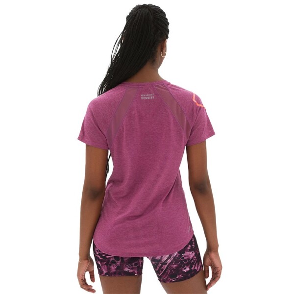 Remera New Balance Printed Impact Run Violeta