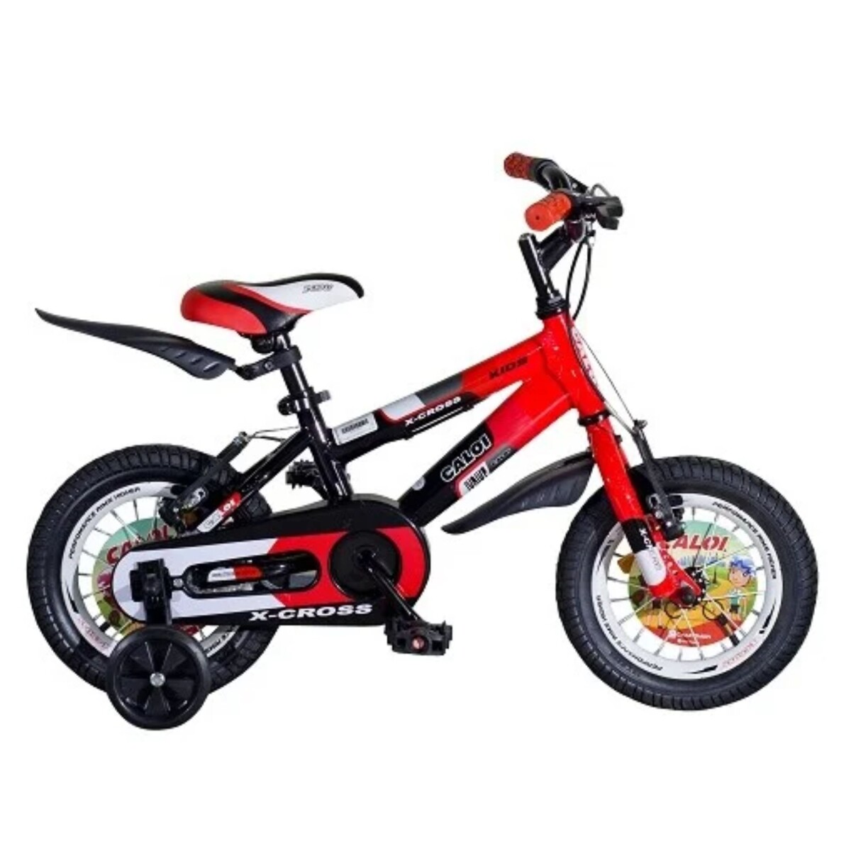 Bicicleta Caloi X-Cross Aro 12" - Rojo 