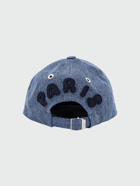 AMI PARIS - Gorra con bordado cuore Rojo