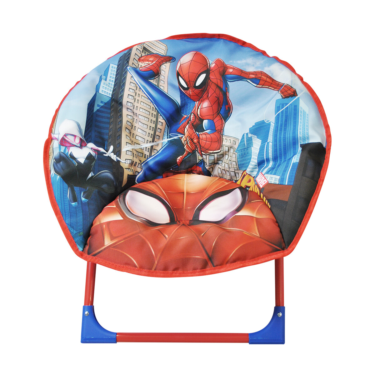 Silla Honguito Spiderman Plegable con Broche Seguridad 
