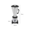 Licuadora Industrial de Alta Rotación de 3.5 Lts. Metvisa Licuadora Industrial de Alta Rotación de 3.5 Lts. Metvisa