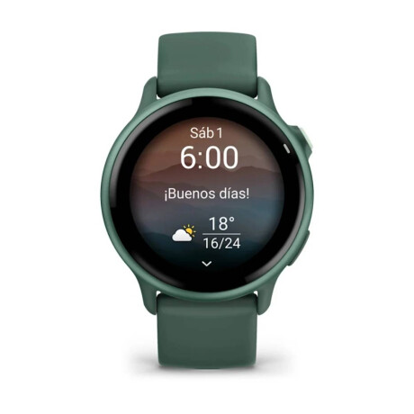 Reloj inteligente Garmin Vivoactive 6 con GPS Verde Jaspe