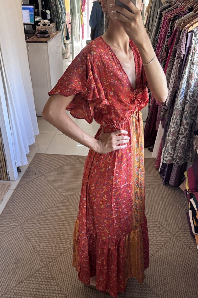 Vestido Cielo Rojo